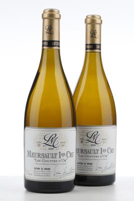 MEURSAULT LES GOUTTES D'OR 2018 - Lucien Le Moine - 2 Bottles