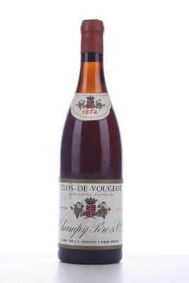 CLOS VOUGEOT 1974 - Champy - 1 Bottle