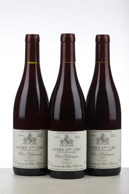 GIVRY CLOS SALOMON 2015 - Domaine du Clos Salomon - 3 Bottles