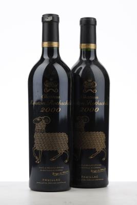 MOUTON ROTHSCHILD 2000 - Mc - 2 Bottles