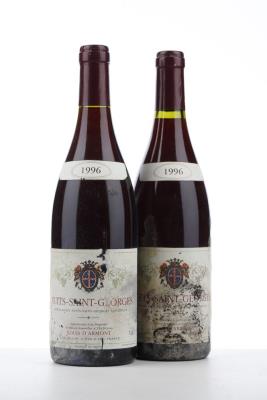 NUITS ST GEORGES 1996 - Louis d'Armont - 2 Bottles