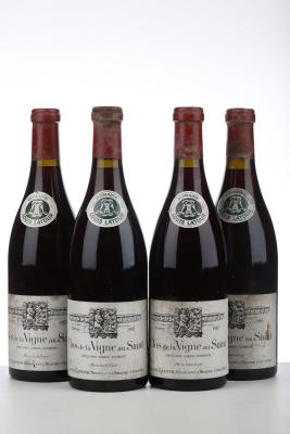 CORTON CLOS DE LA VIGNE AU SAINT 1985 - Louis Latour - 4 Bottles