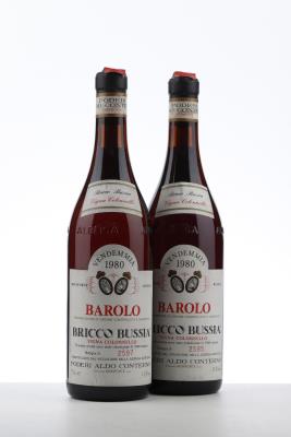 BAROLO BRICCO BUSSIA VIGNA COLONNELLO 1980 - Conterno Aldo - 2 Bottles