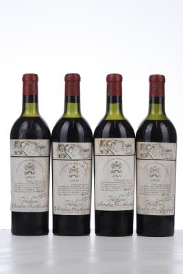 MOUTON ROTHSCHILD 1951 - Mc - 4 Bottles