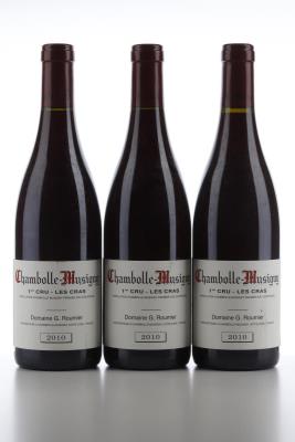 CHAMBOLLE MUSIGNY LES CRAS 2010 - Georges Roumier - 3 Bottles
