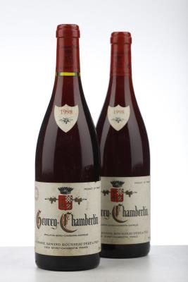 GEVREY CHAMBERTIN 1998 - Armand Rousseau - 2 Bottles