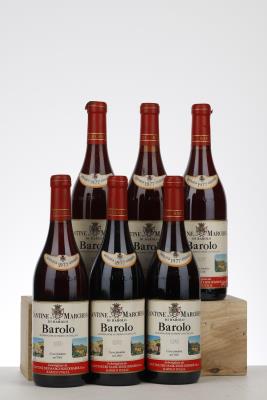 BAROLO 1977 - Marchesi di Barolo - 6 Bottles