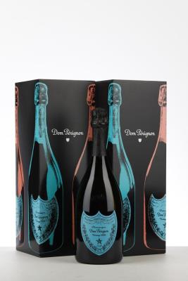 DOM PERIGNON ANDY WARHOL 2000 - Moet et Chandon - 2 Bottles - Oc 1