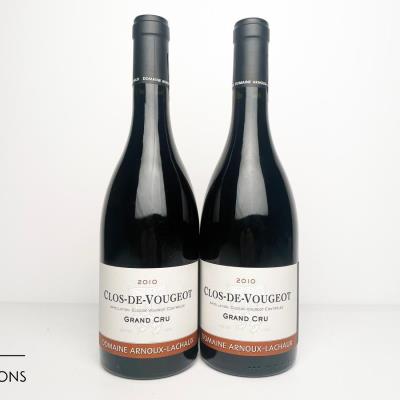 CLOS VOUGEOT 2010 - Arnoux Lachaux - 2 Bottles