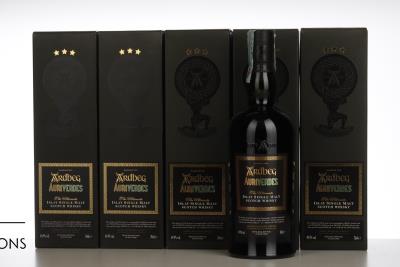 ARDBEG AURIVERDES  - Alc 48% - 5 Bottles - Oc 1