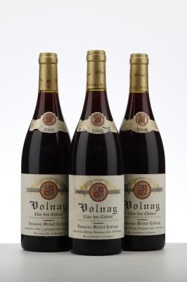 VOLNAY CLOS DES CHENES 2005 - Michel Lafarge - 3 Bottles