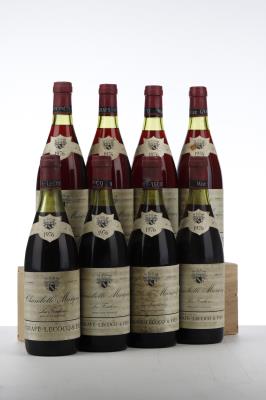 CHAMBOLLE MUSIGNY LES FOUCHERES 1976 - Grafe Lecocq - 8 Bottles