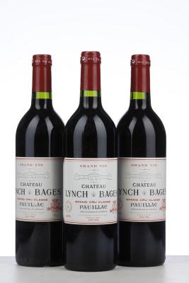 LYNCH BAGES 1995 - Mc - 3 Bottles