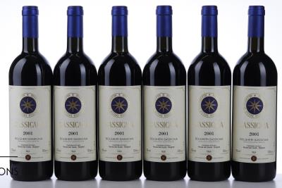 SASSICAIA 2001 - Tenuta San Guido - 12 Bottles - Owc 12