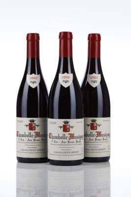 CHAMBOLLE MUSIGNY AUX BEAUX BRUNS 2000 - Denis Mortet - 3 Bottles