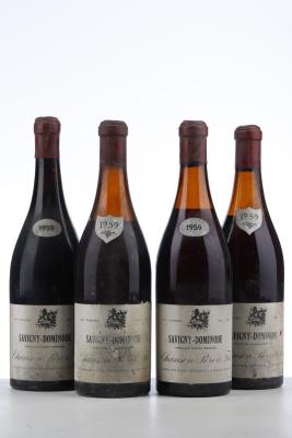SAVIGNY LES BEAUNE LA DOMINODE 1959 - Chanson - MB - 4 Bottles