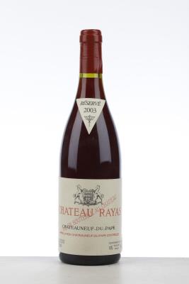 CHATEAUNEUF DU PAPE RAYAS 2003 - Reynaud - 1 Bottle