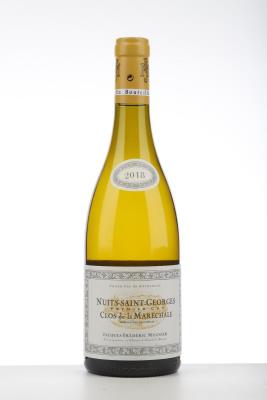 NUITS ST GEORGES BLANC CLOS DE LA MARECHALE 2018 - Jeacques Frederic Mugnier - 1 Bottle