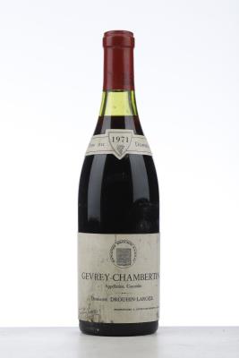 GEVREY CHAMBERTIN 1971 - Drouhin Laroze - 1 Bottle