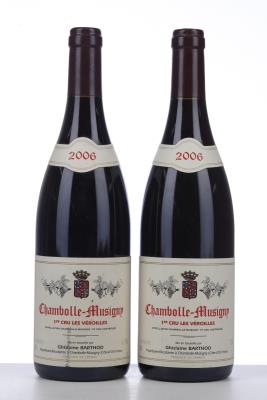 CHAMBOLLE MUSIGNY LES VEROILLES 2006 - Ghislaine Barthod - 2 Bottles