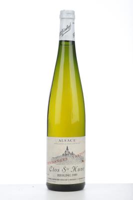 RIESLING CLOS ST HUNE VENDANGES TARDIVES 1989 - Trimbach - 1 Bottle