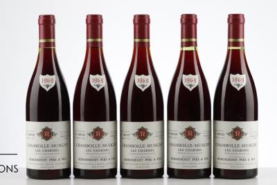 CHAMBOLLE MUSIGNY LES CHARMES 1969 - Remoissenet Pere et Fils - 10 Bottles - Oc 12