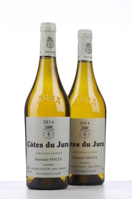 COTES DE JURA 2014 - Jean Macle - 2 Bottles