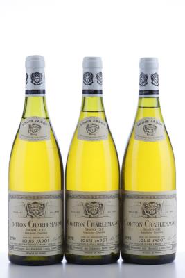 CORTON CHARLEMAGNE 1990 - Louis Jadot - 3 Bottles
