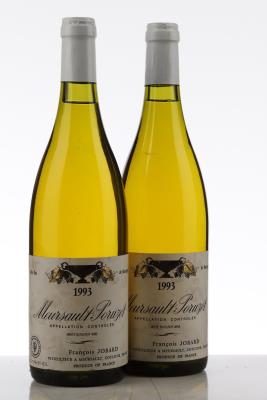 MEURSAULT PORUZOT 1993 - Francois Jobard - 2 Bottles