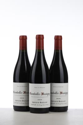 CHAMBOLLE MUSIGNY 2020 - Arnaud Baillot - 3 Bottles