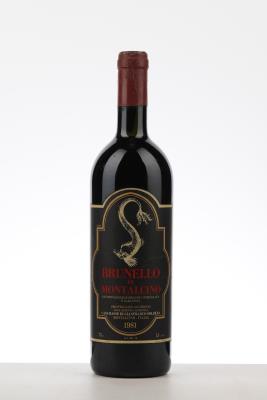 BRUNELLO DI MONTALCINO 1981 - Soldera - 1 Bottle