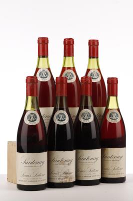 SANTENAY 1970 - Louis Latour - 7 Bottles
