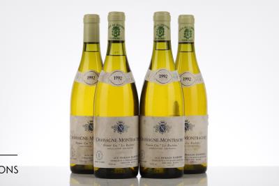 CHASSAGNE MONTRACHET BLANC LES RUCHOTTES 1992 - Ramonet - 4 Bottles