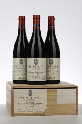MUSIGNY CUVEE VIEILLES VIGNES 2011 - Comte de Vogue - 3 Bottles - Owc 3