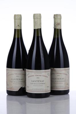 SANTENAY CLOS DE LA CONFRERIE 1992 - Vincent Girardin - 3 Bottles
