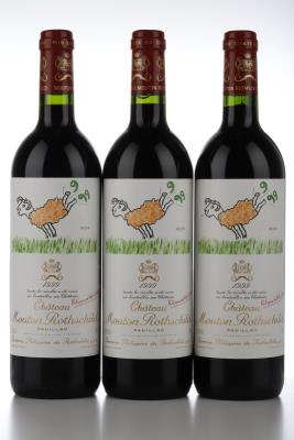 MOUTON ROTHSCHILD 1999 - 3 Bottles