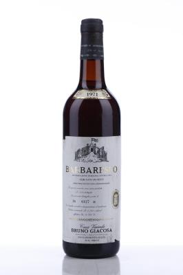 BARBARESCO ALBESANI DI NEIVE 1971 - Bruno Giacosa  - 1 Bottle