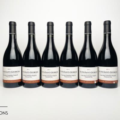 NUITS ST GEORGES CLOS DES CORVEES PAGETS 2011 - Arnoux Lachaux - 6 Bottles