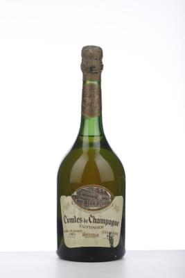 TAITTINGER COMTES DE CHAMPAGNE BLANC DE BLANCS 1961 - Taittinger - 1 Bottle