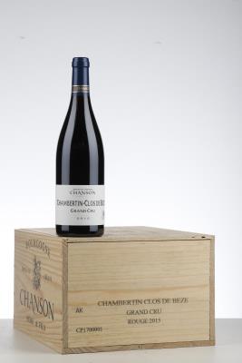CHAMBERTIN CLOS DE BEZE 2015 - Chanson - 6 Bottles - Owc 6