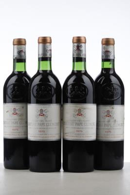 PAPE CLEMENT 1975 - Mc - 4 Bottles