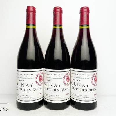 VOLNAY CLOS DES DUCS 2002 - Marquis d'Angerville - 3 Bottles