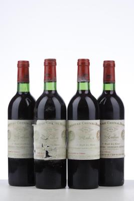 CHEVAL BLANC 1974 - Mc - 4 Bottles