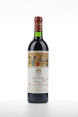 MOUTON ROTHSCHILD 1991 - Mc - 1 Bottle