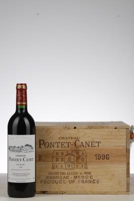 PONTET CANET 1996 - Mc - 12 Bottles - Owc 12