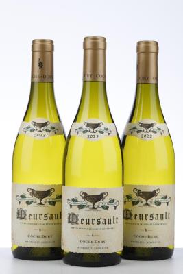 MEURSAULT 2022 - Coche Dury - 3 Bottles