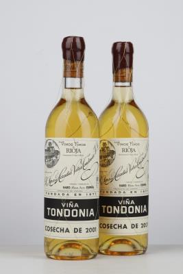 VINA TONDONIA GRAN RESERVA BLANCO 2001 - Lopez de Heredia - 2 Bottles