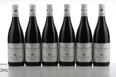 VOSNE ROMANEE LES BARREAUX 1995 - Anne Gros - 12 Bottles