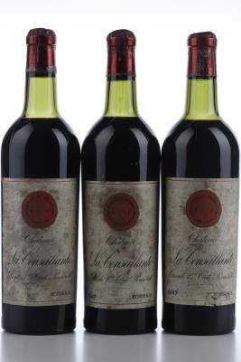 LA CONSEILLANTE 1947 - Vandermeulen - 3 Bottles