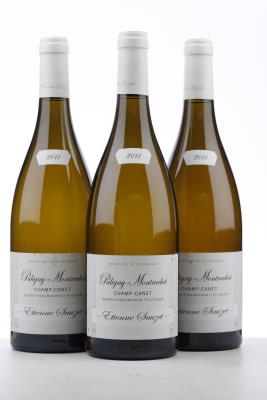 PULIGNY MONTRACHET CHAMP CANET 2011 - Etienne Sauzet - 3 Bottles